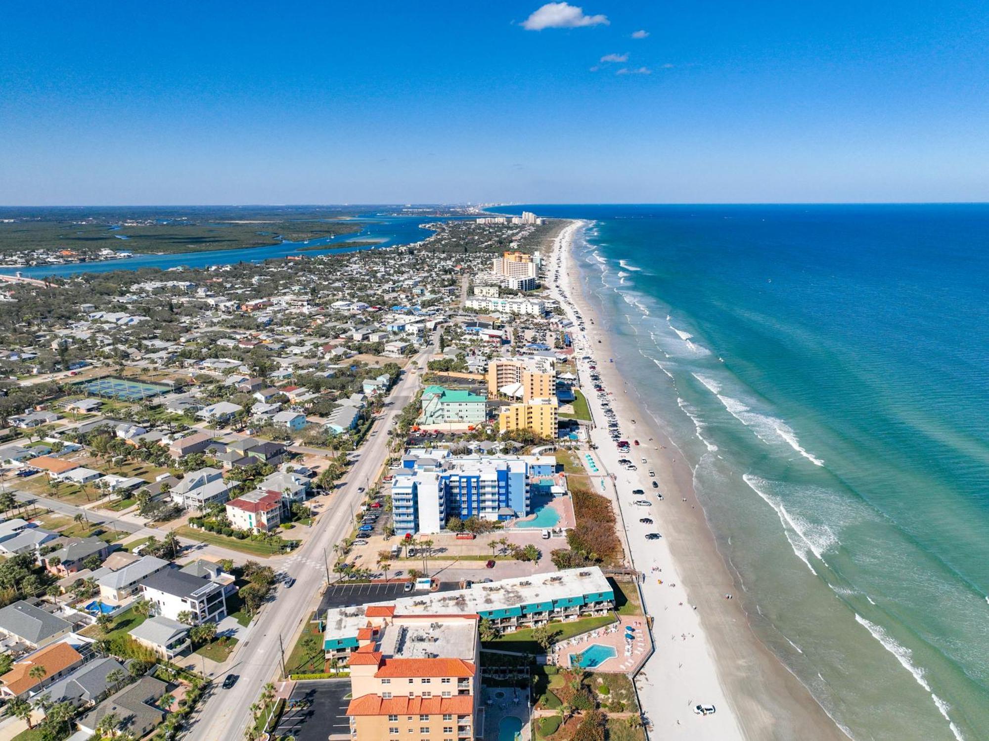뉴스머나비치 Oceanfront Balcony, Pool, Bbq, Steps To Flagler Ave 빌라 외부 사진